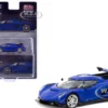 Koenigsegg Jesko Attack Blue Metallic "Global64" Series 1/64 Diecast Model by Tarmac Works