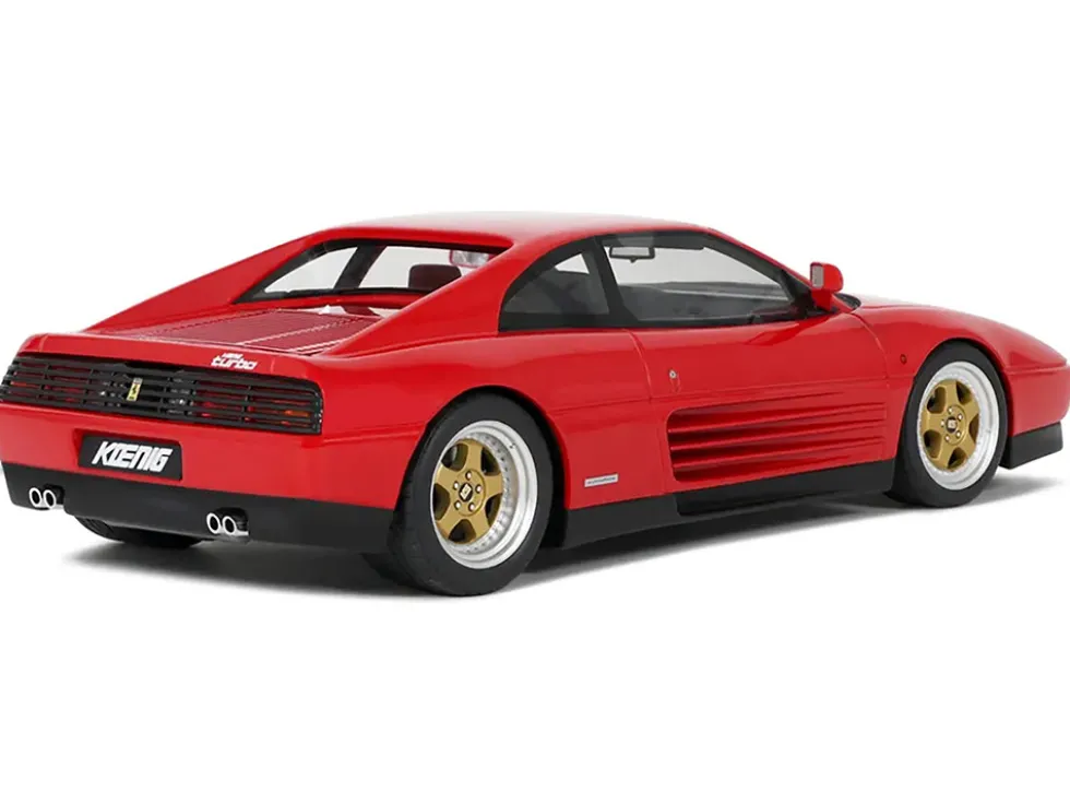 1994 Koenig Specials 348 Twin Turbo Red 1/18 Model Car by GT Spirit