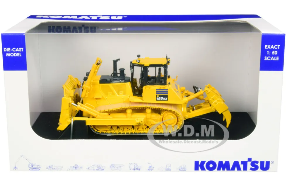 Komatsu D 155 AX-7 Dozer Ripper 1/50 Diecast Model Universal Hobbies UH8010