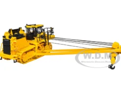 Komatsu D155CX-8 With K170 Pipelayer Yellow with Accessories 1/50 Diecast Model by First Gear