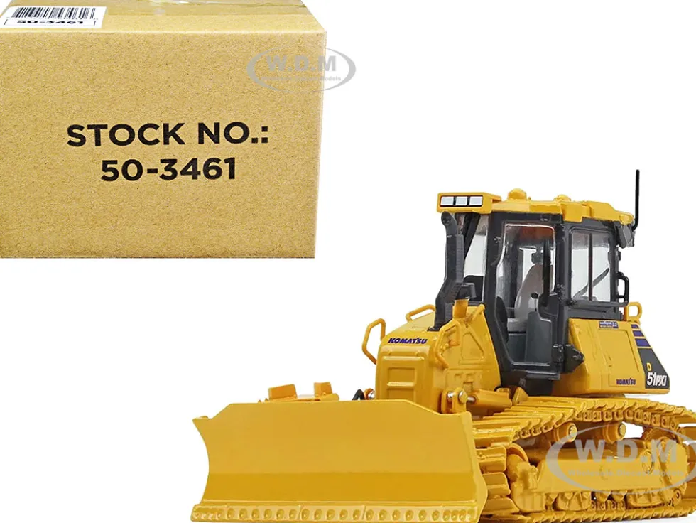 Komatsu D51PXi-24 Dozer Hitch 1/50 Diecast Model First Gear 50-3461