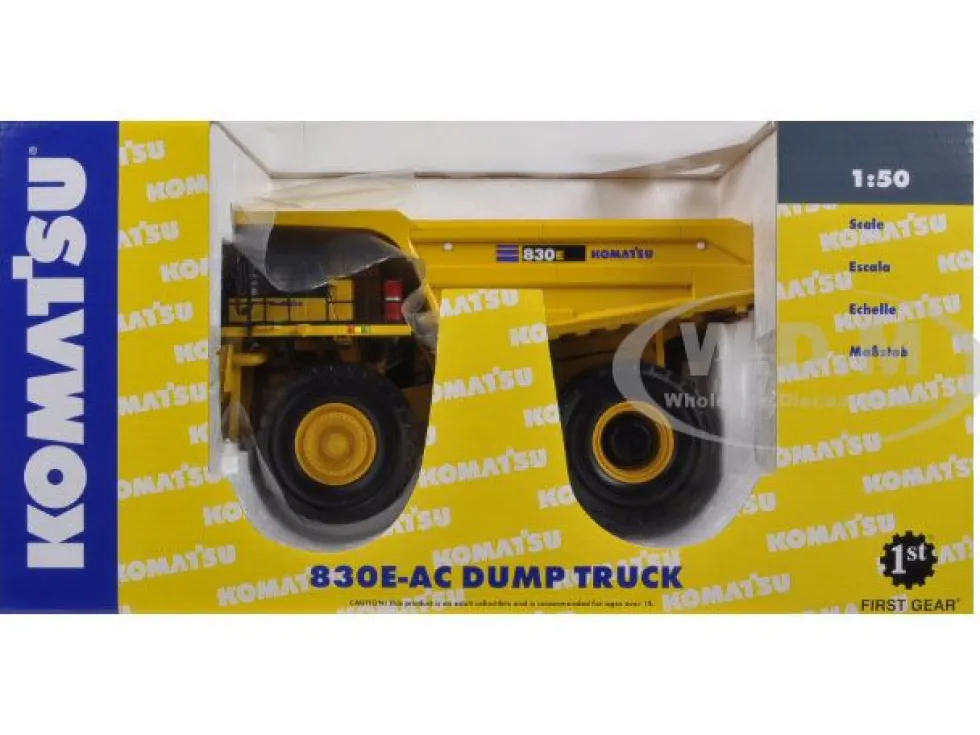 Komatsu 830E-AC Dump Truck 1/50 Diecast Model first gear 50-3273