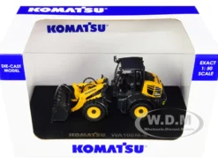 Komatsu WA100M-8 Wheel Loader 1/50 Diecast Model Universal Hobbies UH8145
