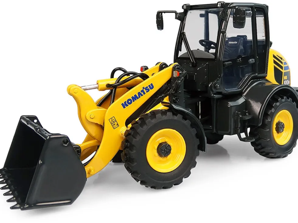 Komatsu WA100M-8 Wheel Loader 1/50 Diecast Model Universal Hobbies UH8145