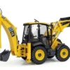 Komatsu WB97S-8 Backhoe Loader Yellow 1/50 Diecast Model Universal Hobbies UH8139
