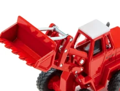Kramer 411 Wheel Loader Red with White Top 1/50 Diecast Model Siku SK3563