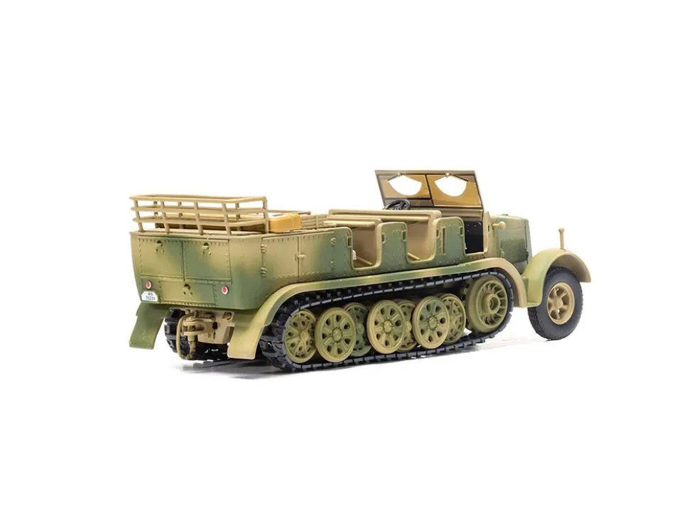 Krauss Maffei Sd Kfz 7 Medium Towing Half Track AFV Luftwaffe FlaK Gun Artillery Tractor Tunisia 1943 German Army Military Legends Series 1/50 Diecast Model Corgi CC60013