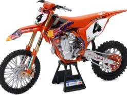 KTM 450 SX-F #4 Chase Sexton "Red Bull KTM Factory Racing" Supercross 1/6 Diecast Motorcycle Model by New Ray