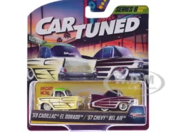 Kustoms Double Pack Series 8 Set of 4 Cars Diecast Model Cars by CarTuned