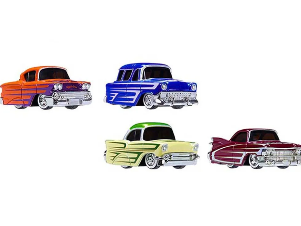 Kustoms Double Pack Series 8 Set of 4 Cars Diecast Model Cars by CarTuned