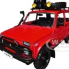 1980 Lada Niva Red with Roof Rack and Accessories 1/18 Diecast Model Car by Solido