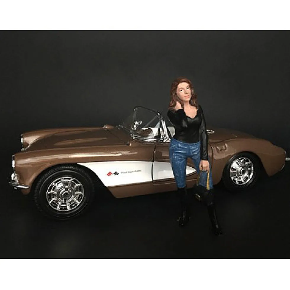 Ladies Night Lindsay Figurine for 1/18 Scale Models American Diorama 38196