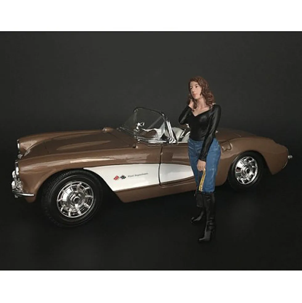 Ladies Night Lindsay Figurine for 1/18 Scale Models American Diorama 38196