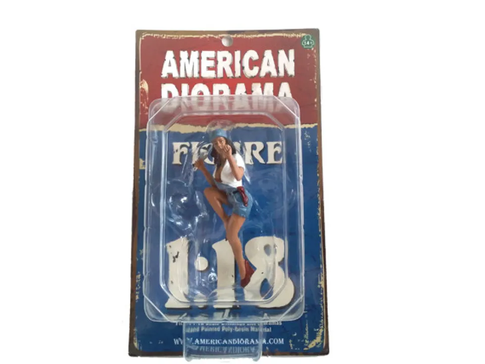 Lady Mechanic Jessie Figure For 1:18 Scale Models American Diorama 23860