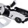 Lamborghini Aventador J White 1/18 Diecast Car Model AutoArt 74674