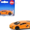 Lamborghini Aventador LP700 4 Orange Diecast Model Car Siku 1449