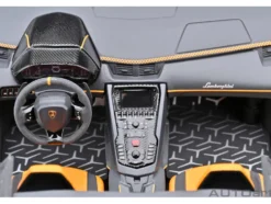 Lamborghini Aventador SVJ Arancio Atlas Pearl Orange 1/18 Model Car Autoart 79218