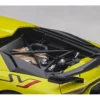 Lamborghini Aventador SVJ Giallo Tenerife Pearl Yellow 1/18 Model Car Autoart 79175