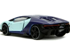 Lamborghini Centenario Light Blue and Purple Pink Slips Series 1/32 Diecast Model Car Jada 35365