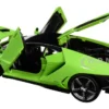Lamborghini Centenario Lime Green Matt Black Top 1/18 Diecast Model Car Maisto 31386