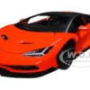 Lamborghini Centenario Orange with Matt Black Top Special Edition 1/18 Diecast Model Car Maisto 31386or