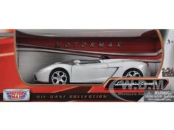 Lamborghini Concept S White 1/24 Diecast Car Model Motormax 73365
