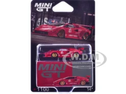 Lamborghini Countach LB-WORKS #41 Red Limited Edition 1/64 Diecast Model Car by Mini GT