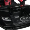 Lamborghini Countach LPI 800 4 Black with Red Interior Special Edition 1/18 Diecast Model Car Maisto 31459BK