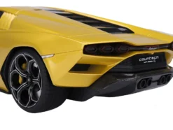 Lamborghini Countach LPI 800-4 New Giallo Orion Gold Metallic 1/18 Model Car by Top Speed