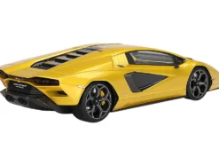 Lamborghini Countach LPI 800-4 New Giallo Orion Gold Metallic 1/18 Model Car by Top Speed