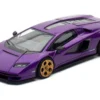 Lamborghini Countach LPI 800-4 Viola Pasifae Purple Metallic "Hong Kong Toycar Salon 2025" 1/64 Diecast Model Car by Pop Race