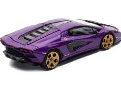 Lamborghini Countach LPI 800-4 Viola Pasifae Purple Metallic "Hong Kong Toycar Salon 2025" 1/64 Diecast Model Car by Pop Race