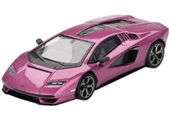 Lamborghini Countach LPI 800-4 Viola 30th Metallic Limited Edition 1/64 Diecast Model Car by Mini GT