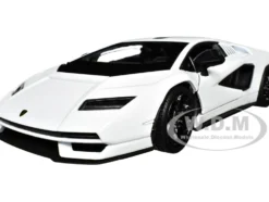 Lamborghini Countach LPI 800 4 White NEX Models Series 1/24 Diecast Model Car Welly 24114W-WH