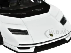 Lamborghini Countach LPI 800 4 White NEX Models Series 1/24 Diecast Model Car Welly 24114W-WH