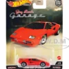 Lamborghini Countach LP 5000 QV Red Jay Leno’s Garage Diecast Model Car Hot Wheels HCK09