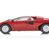 Lamborghini Countach LP 400 Red 1/18 Diecast Model Car by Kyosho