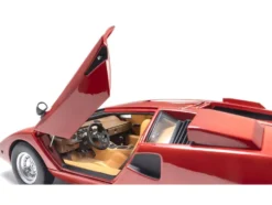 Lamborghini Countach LP 400 Red 1/18 Diecast Model Car by Kyosho