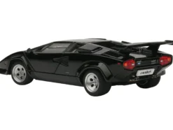 Lamborghini Countach 5000S Black 1/43 Diecast Model Car by Autoart