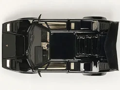Lamborghini Countach 5000S Black 1/43 Diecast Model Car by Autoart