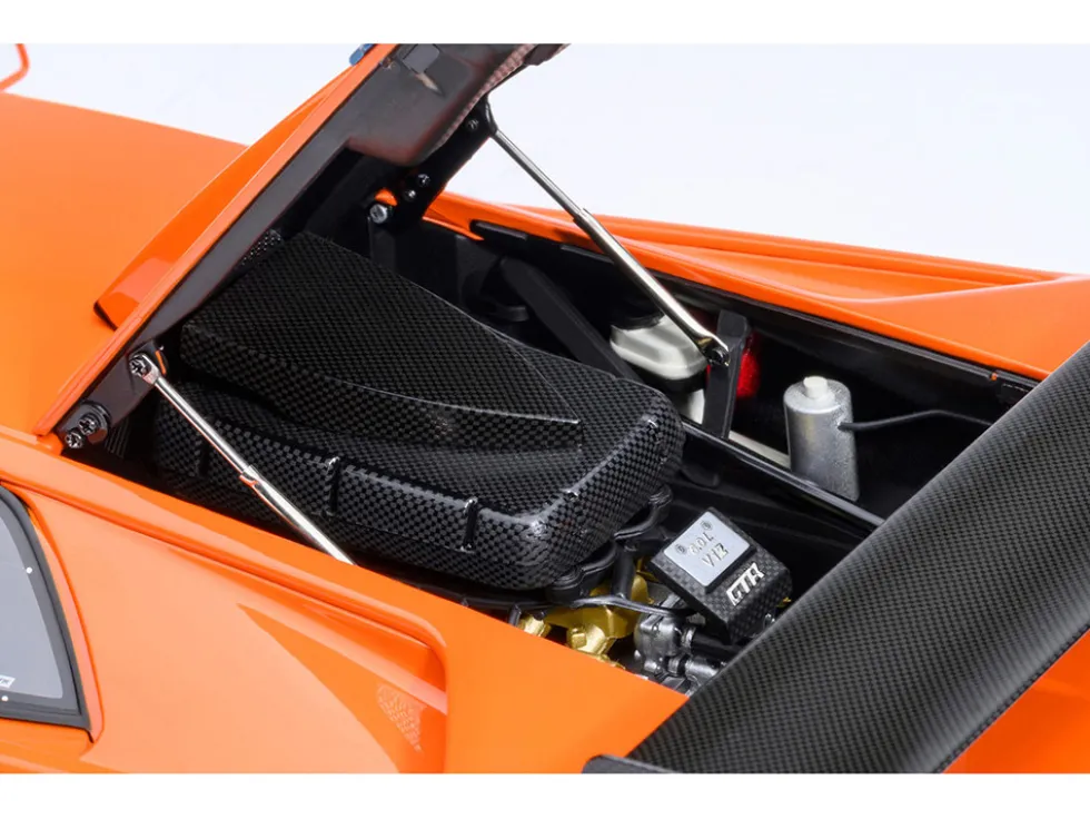 Lamborghini Diablo GTR Arancio Ishtar Orange 1/18 Model Car by Autoart