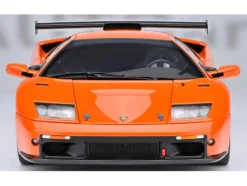 Lamborghini Diablo GTR Arancio Ishtar Orange 1/18 Model Car by Autoart