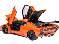 Lamborghini Diablo GTR Arancio Ishtar Orange 1/18 Model Car by Autoart