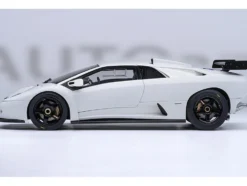 Lamborghini Diablo GTR Impact White 1/18 Model Car by Autoart