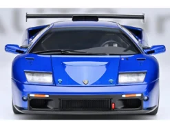Lamborghini Diablo GTR Monterey Blue Metallic 1/18 Model Car by Autoart
