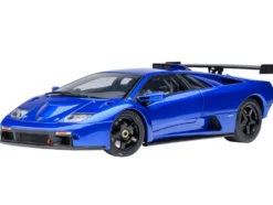 Lamborghini Diablo GTR Monterey Blue Metallic 1/18 Model Car by Autoart