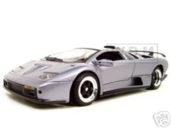 Lamborghini Diablo GT Silver 1/18 Diecast Model Car Motormax 73168