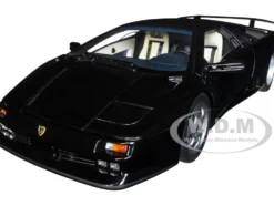 Lamborghini Diablo SE30 Deep Black Metallic 1/18 Model Car Autoart 79159