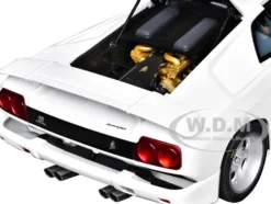 Lamborghini Diablo SE30 Jota Impact White 1/18 Model Car by Autoart