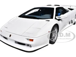 Lamborghini Diablo SE30 Jota Impact White 1/18 Model Car by Autoart